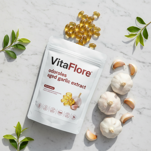 Aged Garlic Extract Soft Capsules – High-Potency SAC Formula for Women's Heart Health