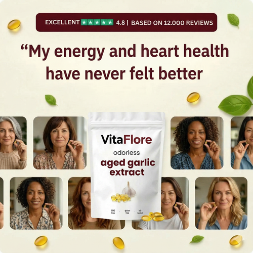 Aged Garlic Extract Soft Capsules – High-Potency SAC Formula for Women's Heart Health